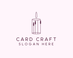 Handmade Scented Candle logo design