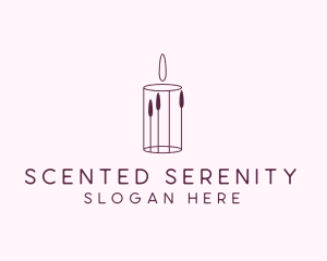 Handmade Scented Candle logo design