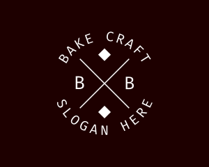 Hipster Diamond Business logo design