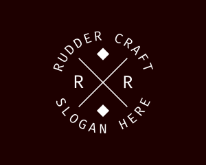 Hipster Diamond Business logo design