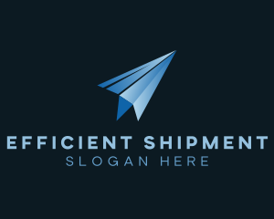 Courier Logistics Plane  logo design