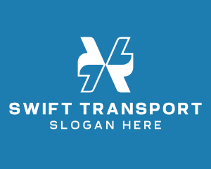 Directional Courier Arrow logo