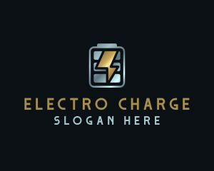 Lightning Battery Charge logo design