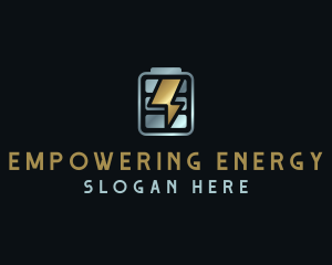 Lightning Battery Charge logo design