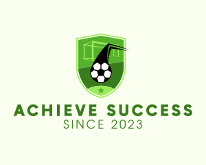 Soccer Goal Shield logo