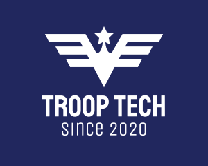 American Military Badge logo