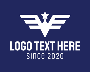 Authority - American Military Badge logo design