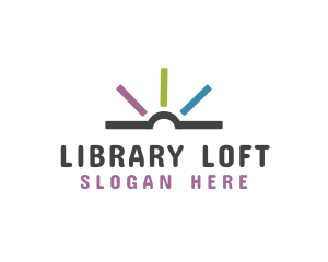 Literature Library Book  logo