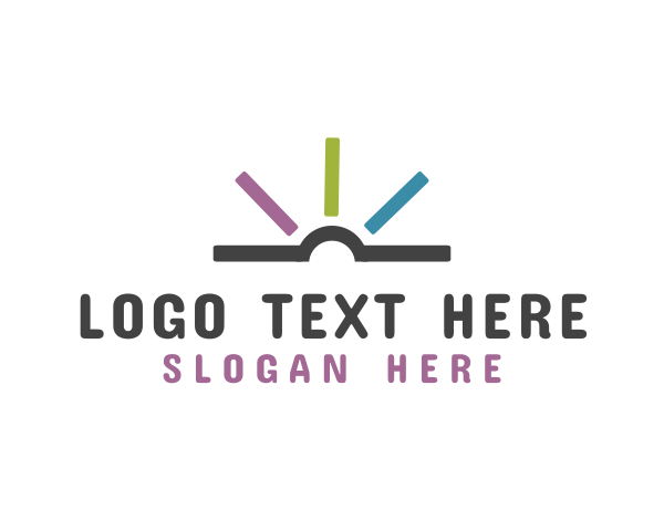 Bookshop logo example 1