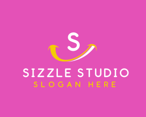 Swoosh Smile Studio logo design