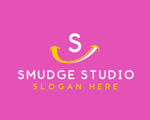 Swoosh Smile Studio logo design