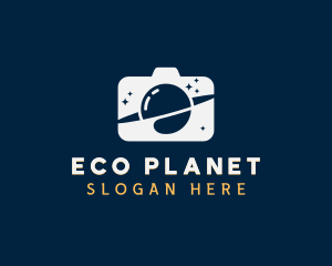 Planet Photography  Camera logo design