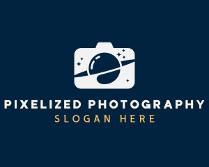 Planet Photography  Camera logo design