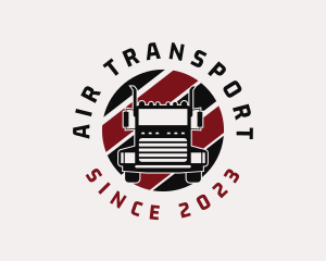 Highway Freight Truck logo design