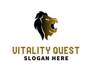 Wild Lion Roaring logo