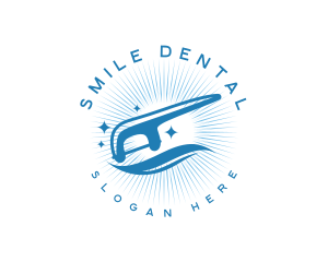 Dental Flossing Hygiene logo design