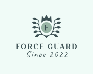 Security Protection Crown logo design