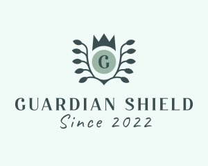 Security Protection Crown logo design