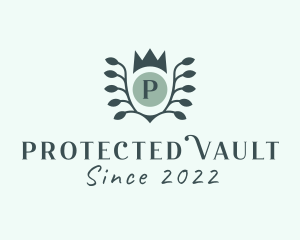 Security Protection Crown logo design