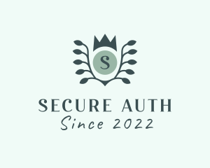 Security Protection Crown logo design