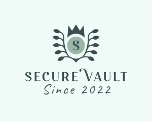 Security Protection Crown logo design