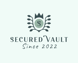 Security Protection Crown logo design