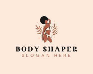 Body Bikini Lady logo design