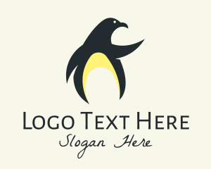 Penguin Bird logo design