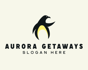 Penguin Bird logo design