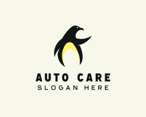 Penguin Bird logo design