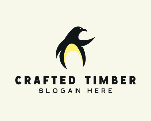 Penguin Bird logo design