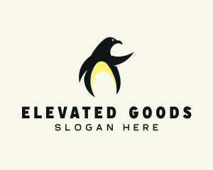 Penguin Bird logo design