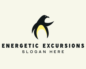 Penguin Bird logo design