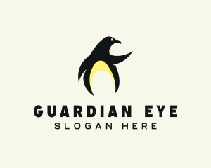 Penguin Bird logo design