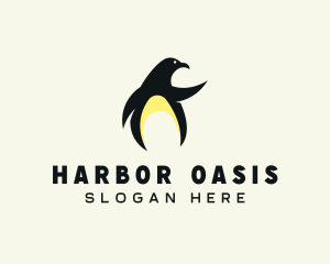 Penguin Bird logo design