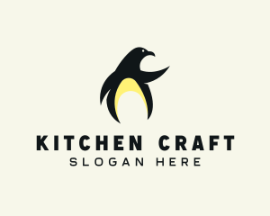 Penguin Bird logo design