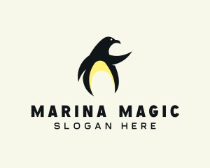 Penguin Bird logo design