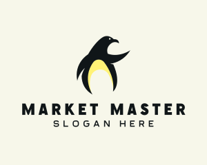 Penguin Bird logo design