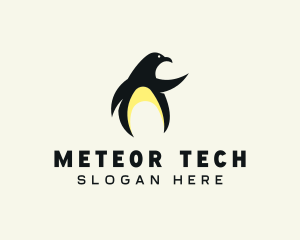 Penguin Bird logo design