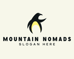 Penguin Bird logo design