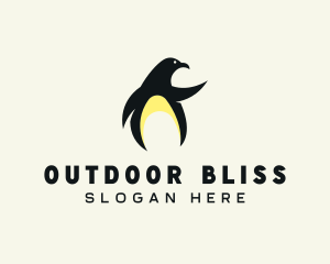 Penguin Bird logo design