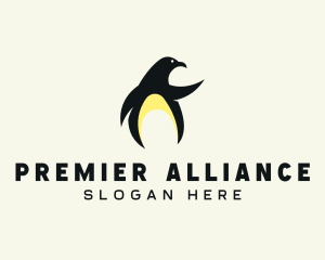 Penguin Bird logo design