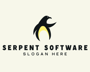 Penguin Bird logo design