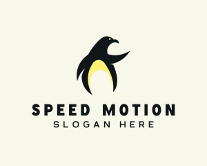 Penguin Bird logo design