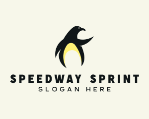 Penguin Bird logo design