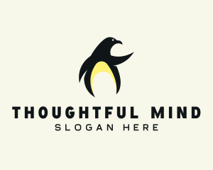 Penguin Bird logo design