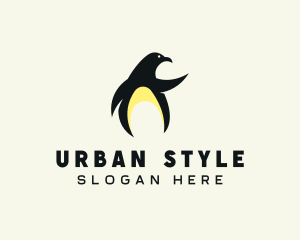 Penguin Bird logo design