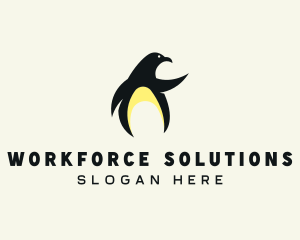 Penguin Bird logo design