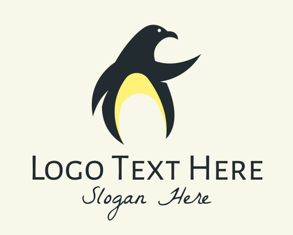 Emperor Penguin logo example 3