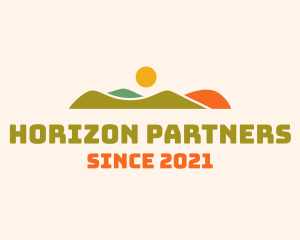 Multicolor Hill Horizon logo